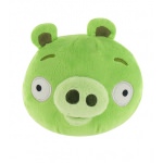 Peluche Angry Birds Sonore Porc Vert 12cm