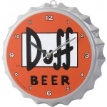 Pendule Les Simpsons Duff Beer Capsule