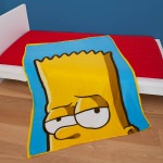 Descente de Lit Simpsons Bart Portrait