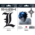 Planche Stickers Death Note Symbole & Portrait