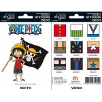 Planche Stickers One Piece Luffy SD