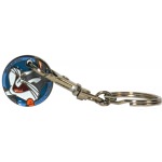 Porte Clé avec Jeton Métal Looney Tunes Bugs Bunny