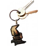 Porte Clé Métal Michael Jackson Symbole du Moonwalk