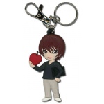 Porte Clé Death Note PVC Kira SD Pomme et Cahier