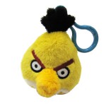 Porte Clé Angry Birds Peluche Oiseau Jaune 8cm