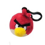 Porte Clé Angry Birds Peluche Oiseau Rouge 8cm