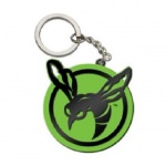 Porte Clé PVC Le Frelon Vert Green Hornet Logo