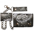 Porte Feuille avec Chaine Jack Daniels Whiskey