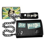 Porte Feuille Monnaie Avec Chaine Sex Pistols Logo