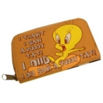Porte Feuille Monnaie Zippé Looney Tunes Titi et Gros Minet