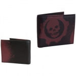 Porte Feuille en Cuir Gears of War Logo