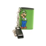 Porte Feuille Luigi Nintendo Avec Chaine Vert