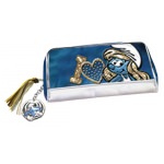 Porte Feuille Les Schtroumpfs I Love Bleu