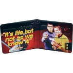Porte Feuille Monnaie Wallet Star Trek Spock et Kirk