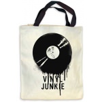 Sac Shopping Vinyl Junkie Tote Bag