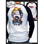 T-Shirt Manche Longue Les Simpsons Homer Baseball