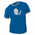 T-Shirt Sonic Sega The Hedgehog Bleu