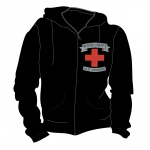 Sweat-Shirt capuche avec Zip Intégral Bon Jovi Bad Medicine
