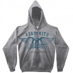 Sweat Shirt Capuche avec Zip intégral Aerosmith Boston 1970