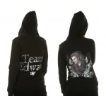 Sweat Shirt à Capuche Zip Intégral Réversible Twilight Team Edward