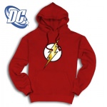 Sweat-Shirt Flash rouge à Capuche Logo
