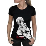 T-Shirt Black Butler Sebastian Red Eyes noir Femme
