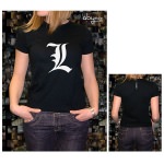 T-Shirt Death Note L Femme