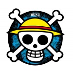 Tapis de Souris One Piece en forme de Logo Pirate