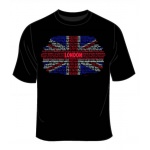 T-Shirt Union Jack Quartiers de Londres