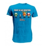 T-Shirt Nintendo Power To The Mushroom Bleu