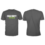 T-Shirt Call Of Duty Modern Warfare 3 Logo Gris Foncé