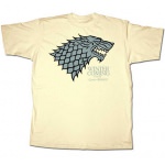 T-Shirt Game of Thrones Winter Is Coming Beige Logo