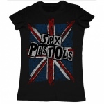 T-Shirt Sex Pistols Anarchy In The UK Union Jack Femme