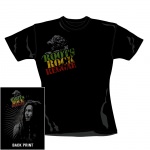 T-Shirt Bob Marley Roots Rock Reggae Femme