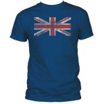 T-Shirt Union Jack Bleu