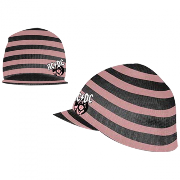 bonnet_à_visière_acdc_rayé_noir_et_rose