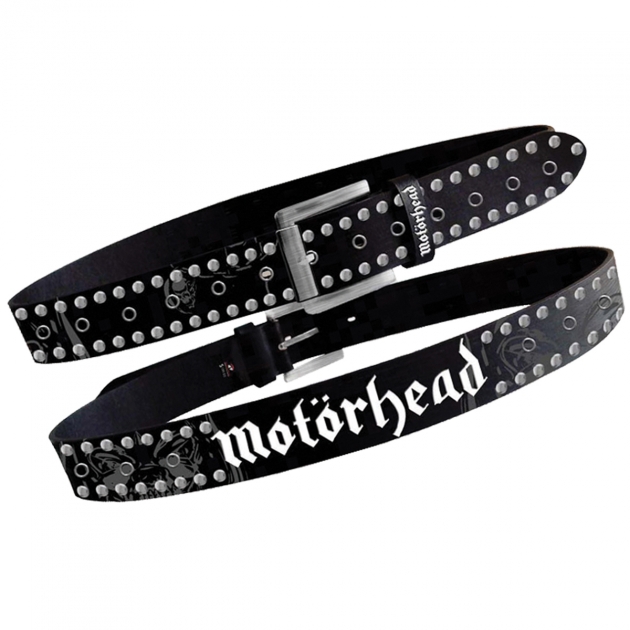 ceinture_PU_cuir_boucle_simple_métal_belt_motörhead_à_oeillets