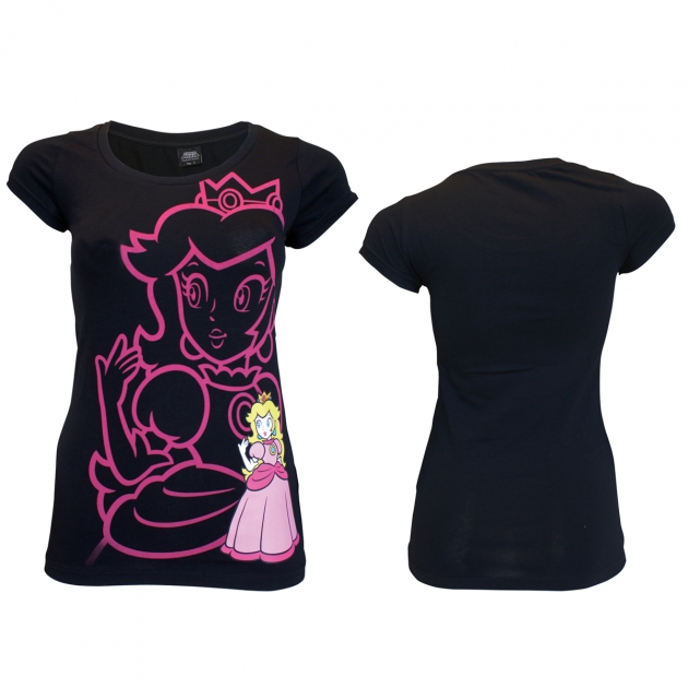 nintendo_mario_princesse_peach_tshirt_teeshirt_femme